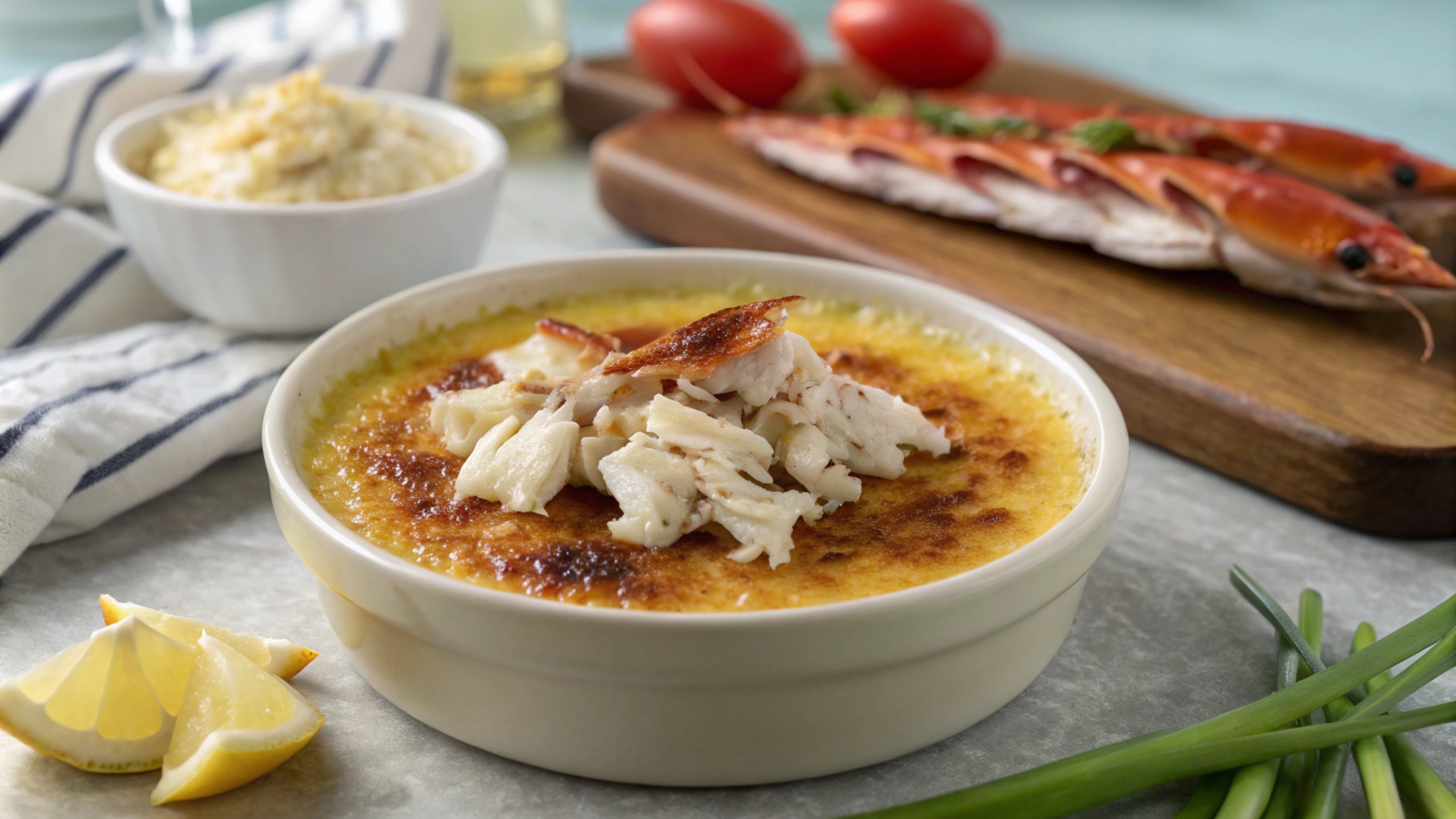 Crab Brulee Recipe