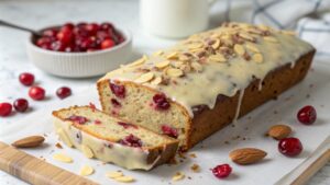 Cranberry Almond Bread with White Chocolate