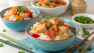 Salmon Rice Recipe 