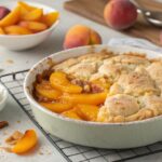 Peach Cobbler with Cake Mix and Canned Peaches Recipe