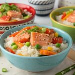 Delicious Salmon Rice Recipe Bowls: Easy Fried Rice Recipe to Cook